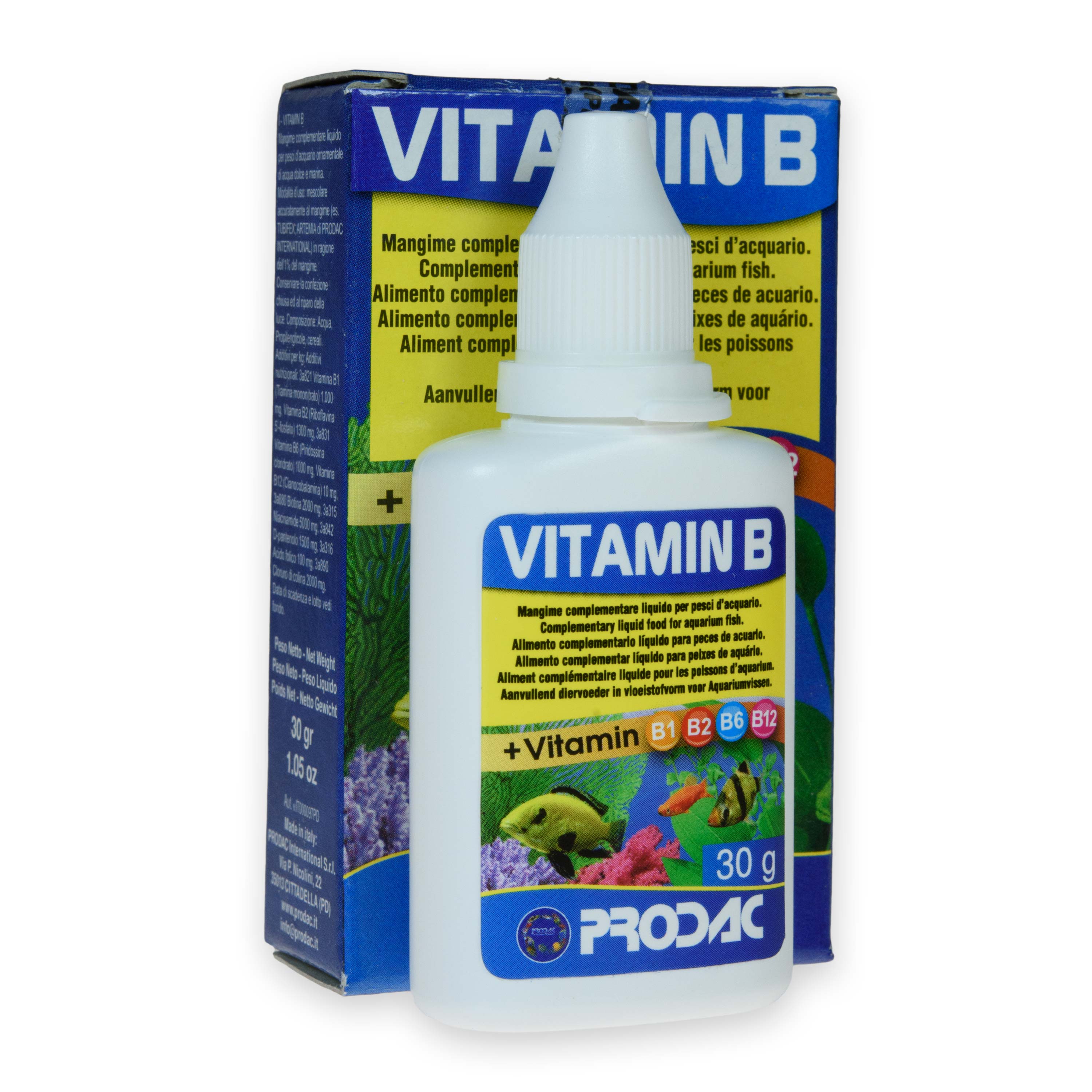 Prodac Vitamin B 30 g Package Content