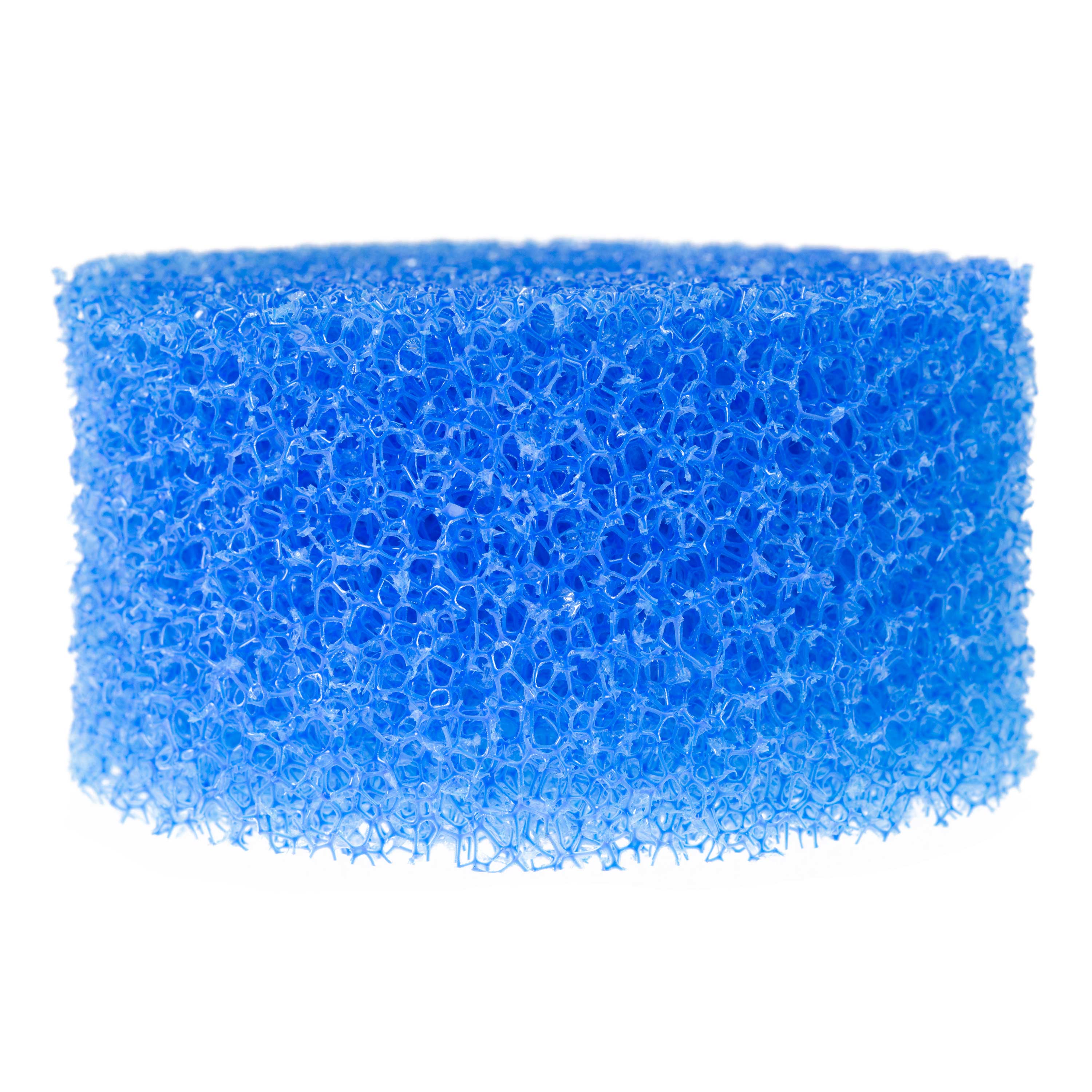 Filter Sponge, round, blue, 5 cm