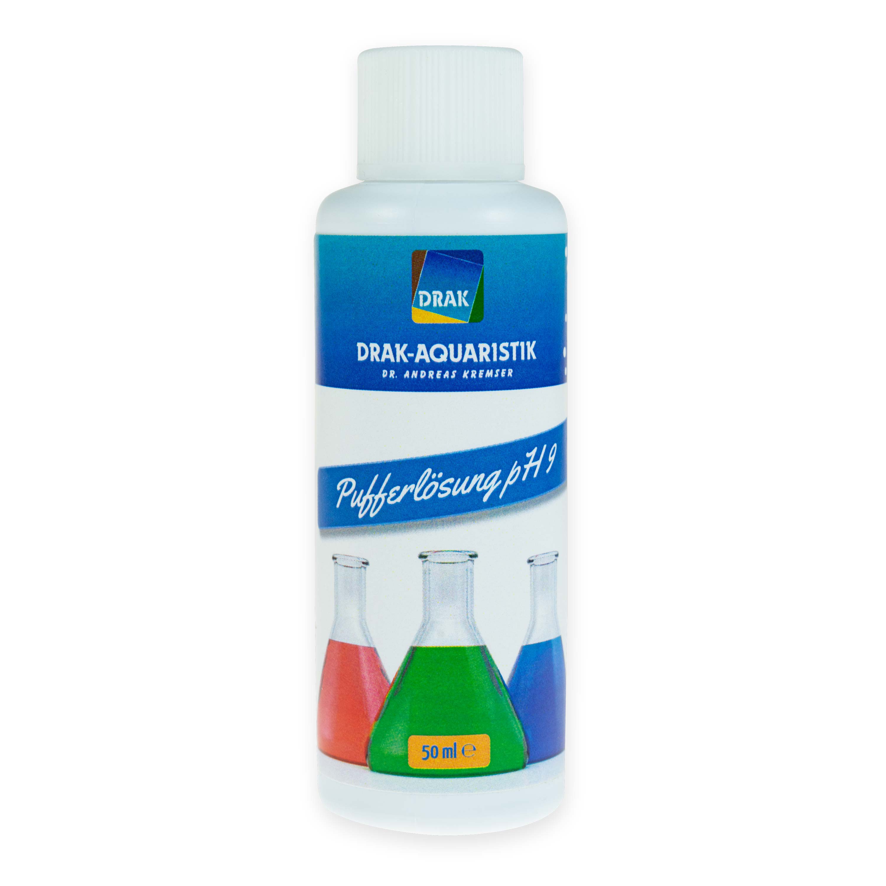 Buffer pH 9 (20 °C) - blue colored - 50 ml