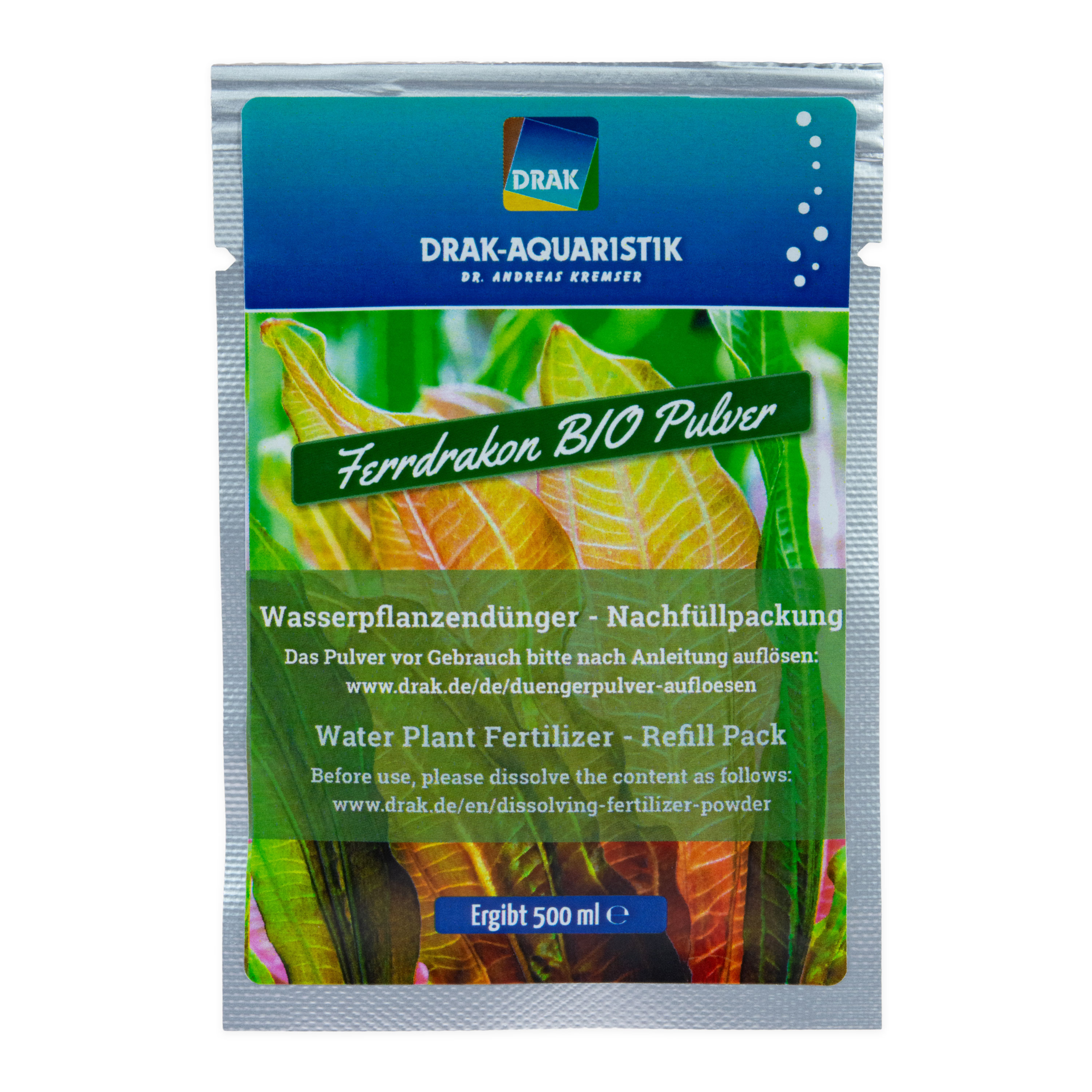 Ferrdrakon BIO Water Plant Fertilizer 500 ml Refill