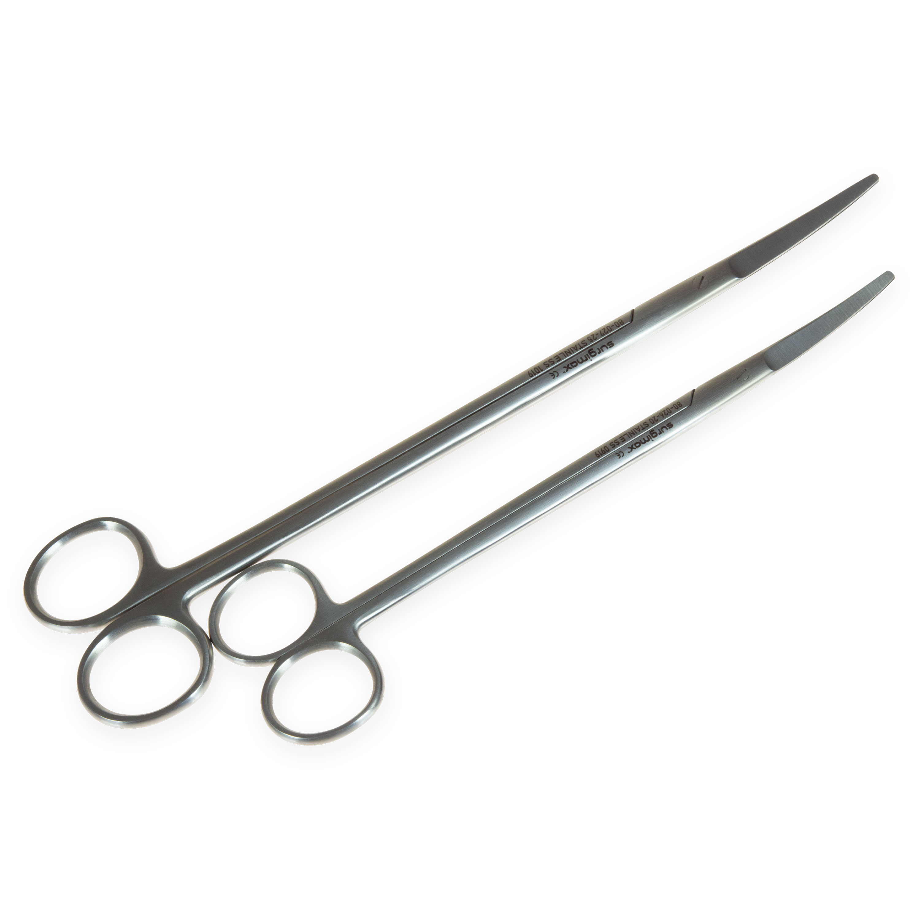 Mayo Scissors short curved blades no tips