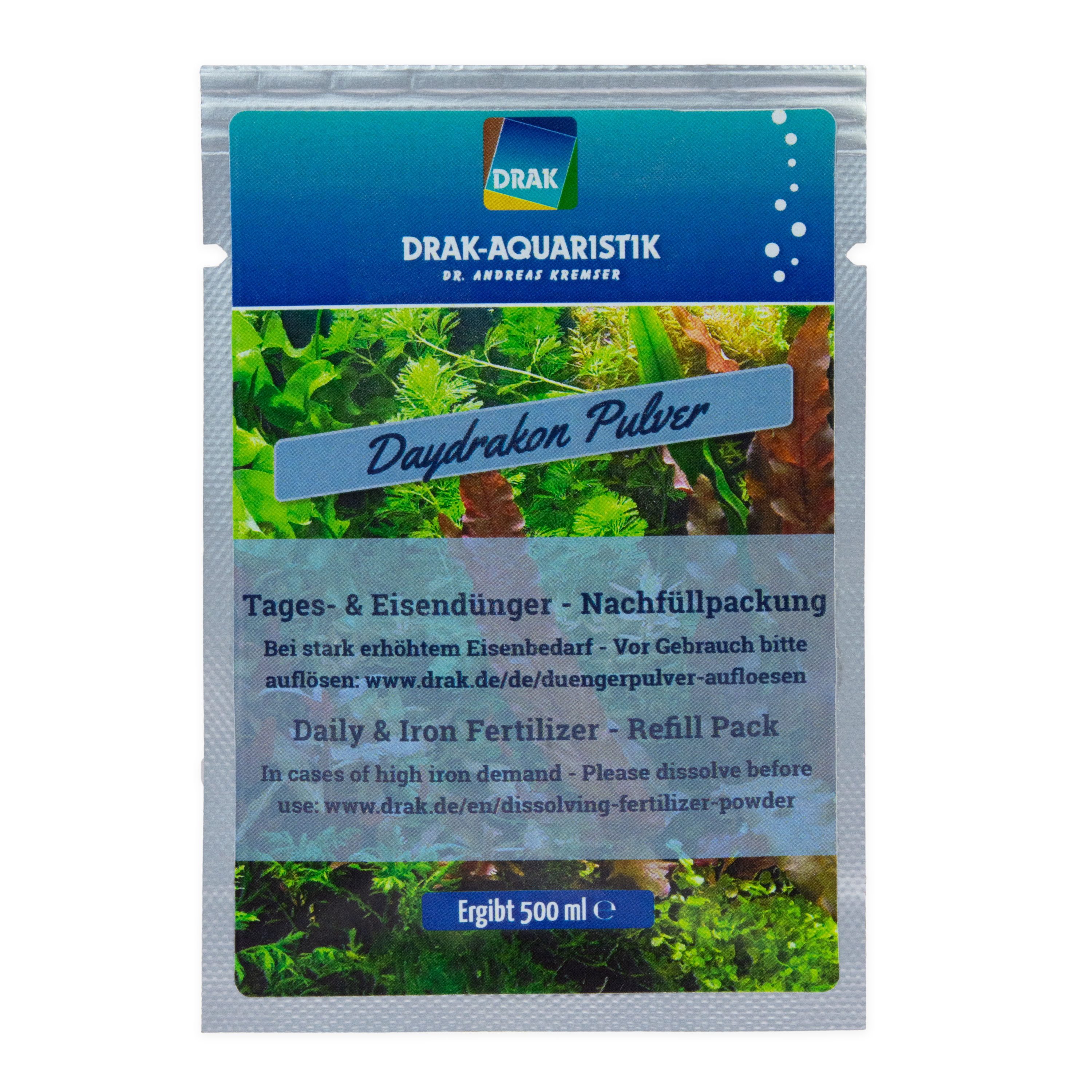 Daydrakon Daily Fertilizer & Iron Fertilizer 0.5 l Refill Pack