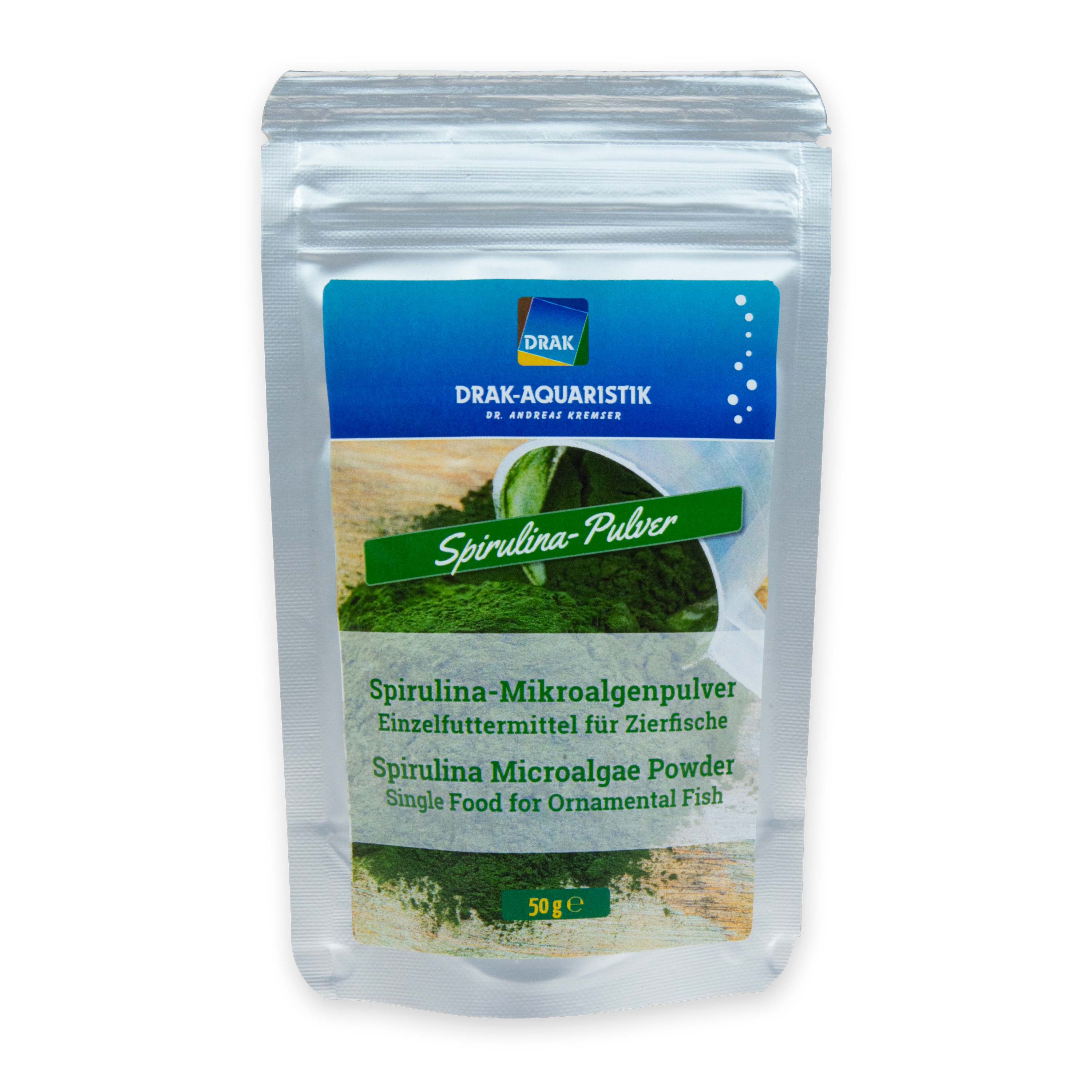Spirulina Mikro Algae Powder 50 g Stand-up Pouch