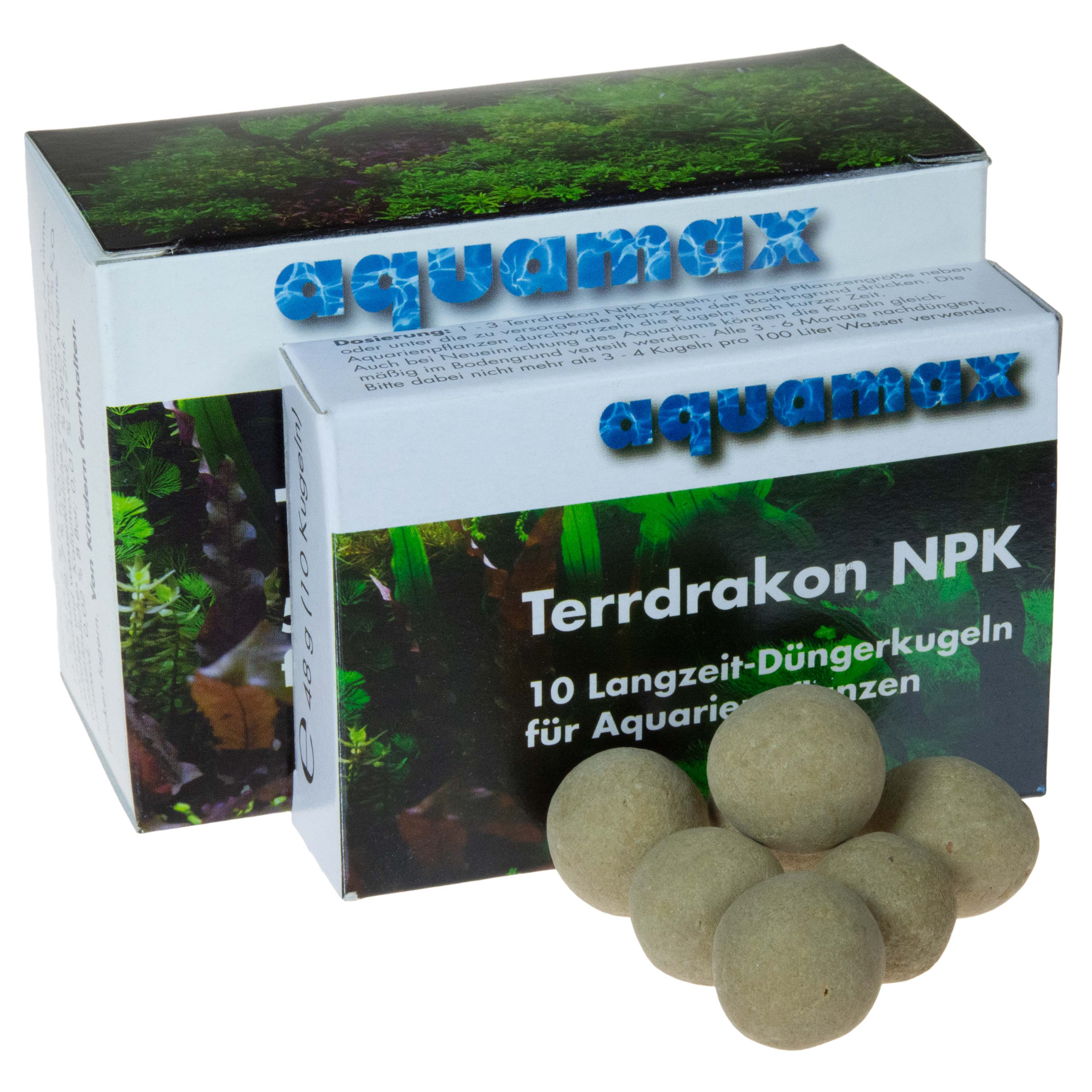 Terrdrakon NPK balls aquamax 10 and 50 pieces