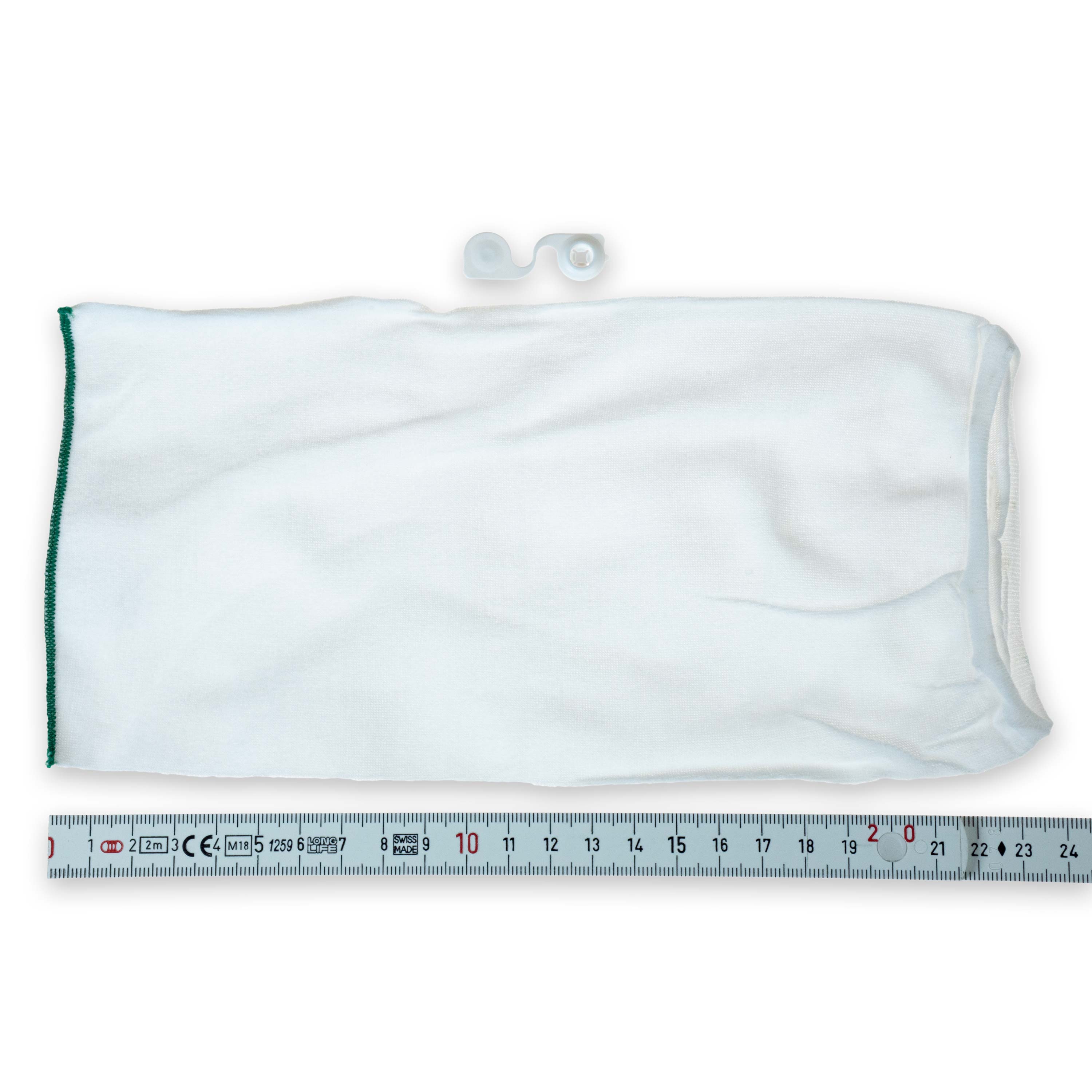 Filter sock white size up from 0.5 l to 2.5 l - extra dense