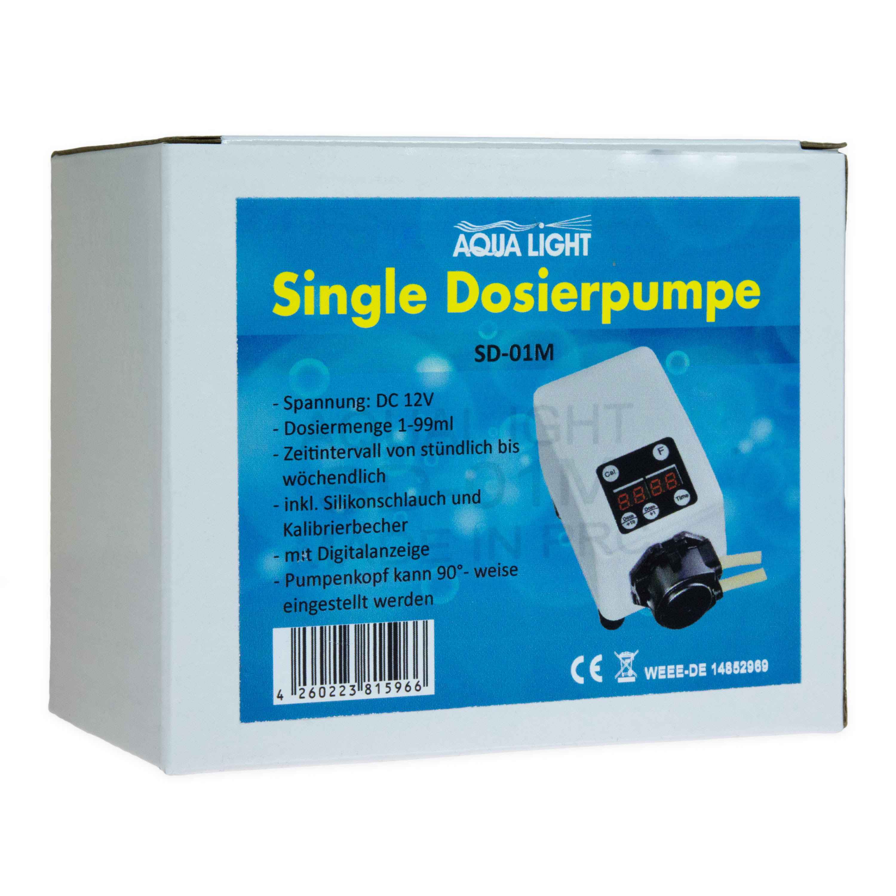 Programmable single-channel dispenser pump SD-01M box