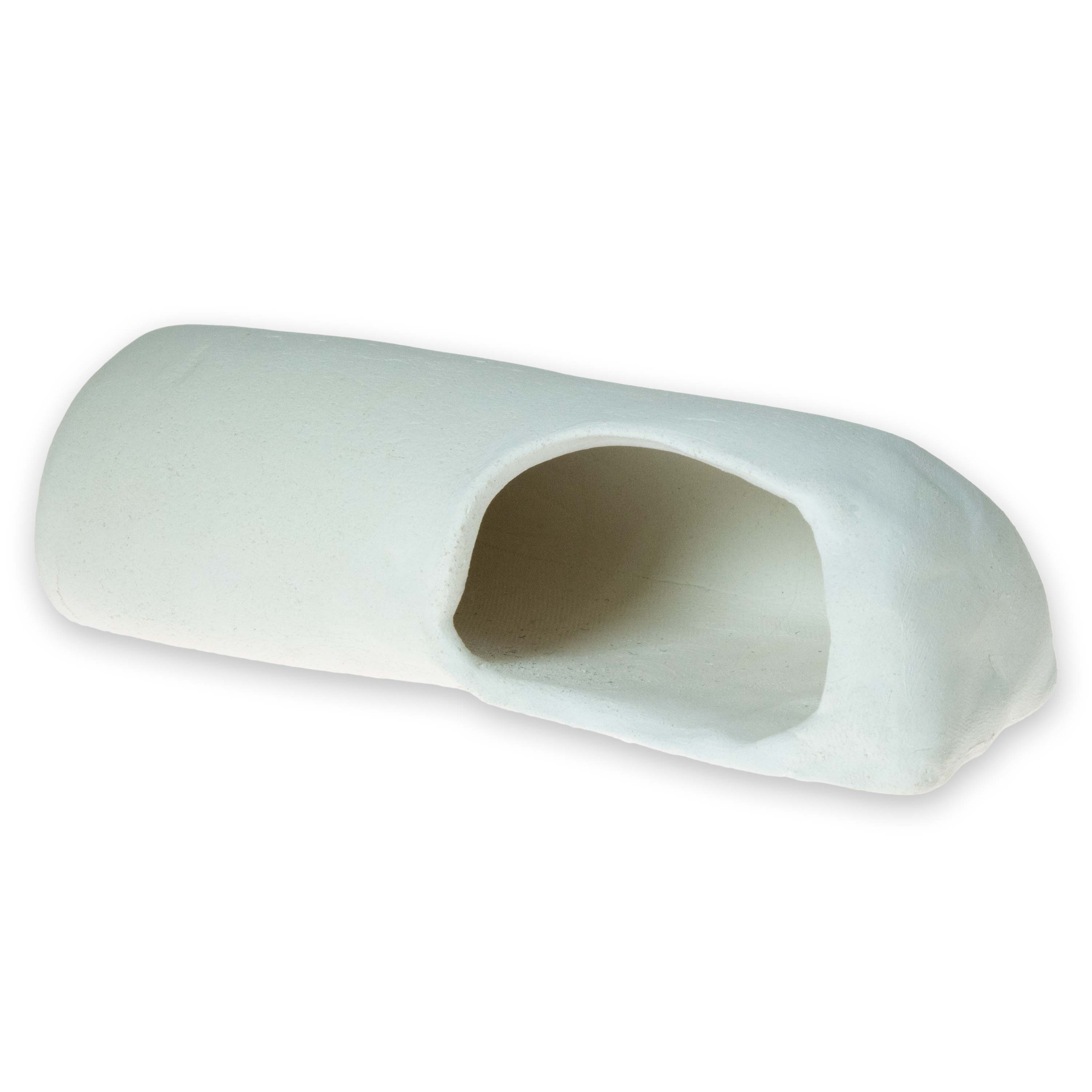 Side inlet cave 12 cm × 3.5 cm white