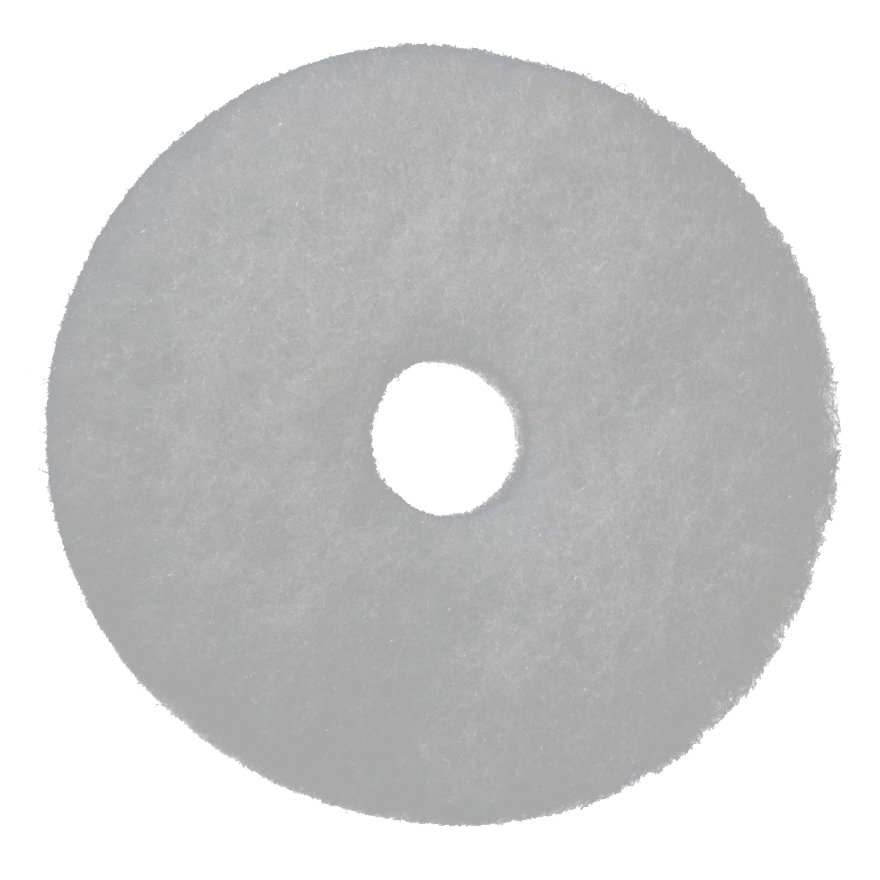 Filter fleece, round, fine, white