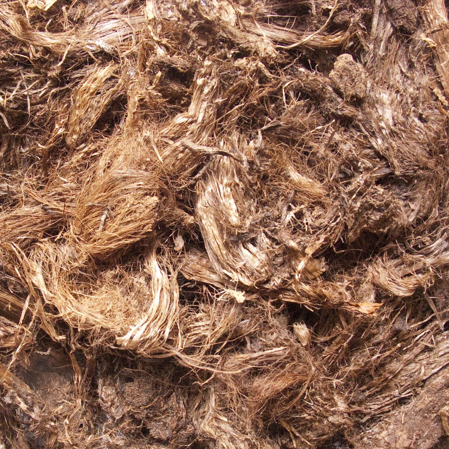 Peat fibre mixture from white and black peat